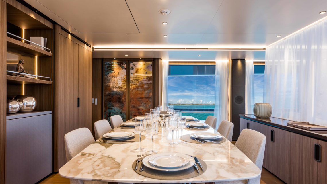 Custom Line yacht